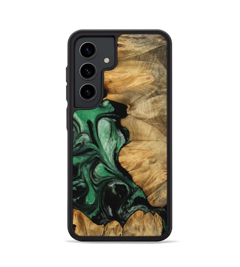 Galaxy S24 Wood Phone Case - Anders (Green, 745827)