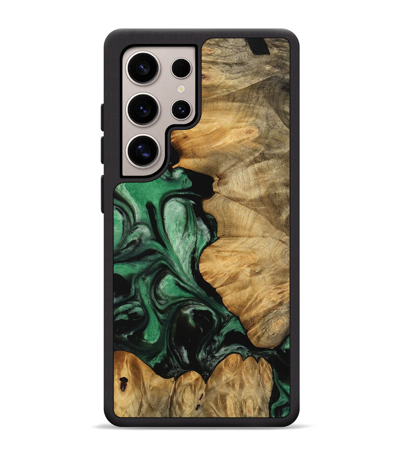 Galaxy S25 Ultra Wood Phone Case - Anders (Green, 745827)