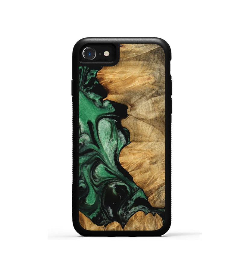 iPhone SE Wood Phone Case - Anders (Green, 745827)