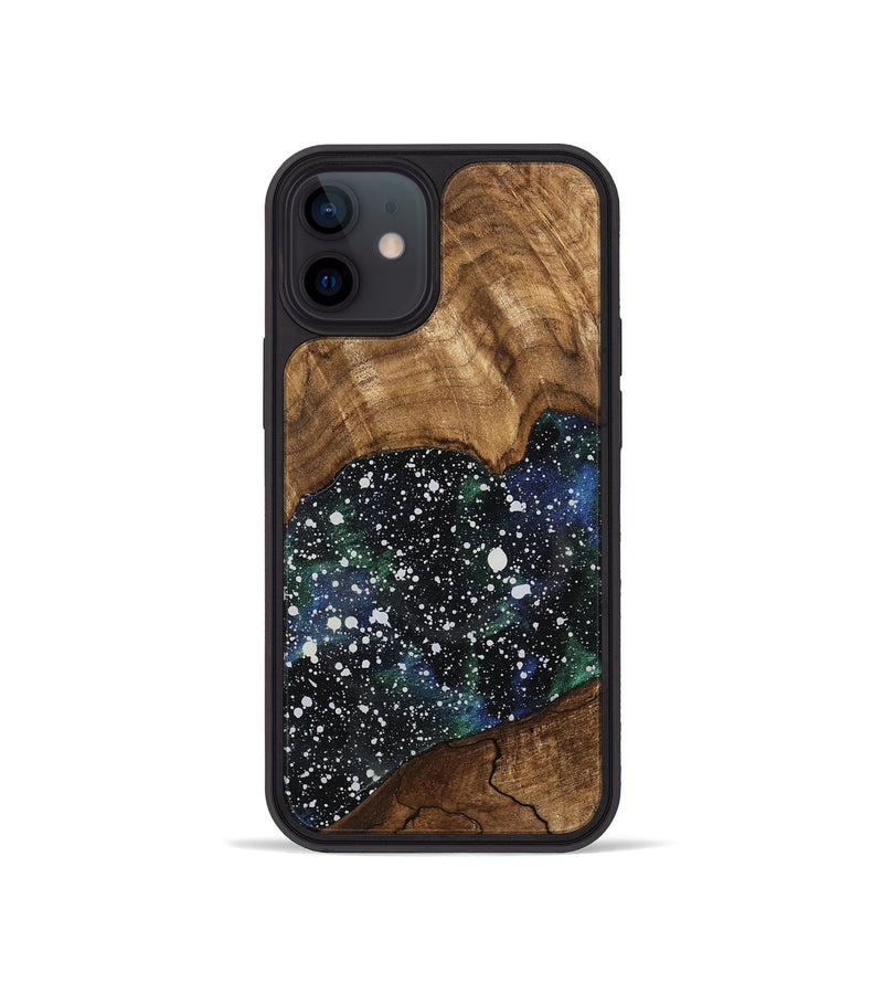 iPhone 12 mini Wood Phone Case - Capri (Cosmos, 745835)