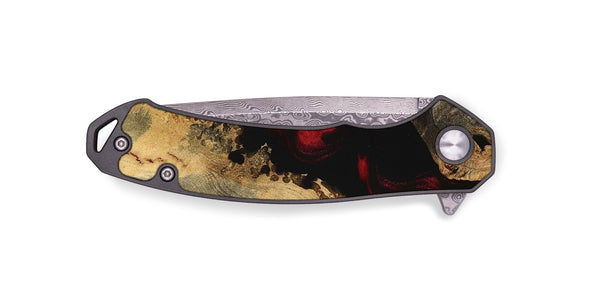 EDC Wood Pocket Knife - Zelma (Red, 745846)