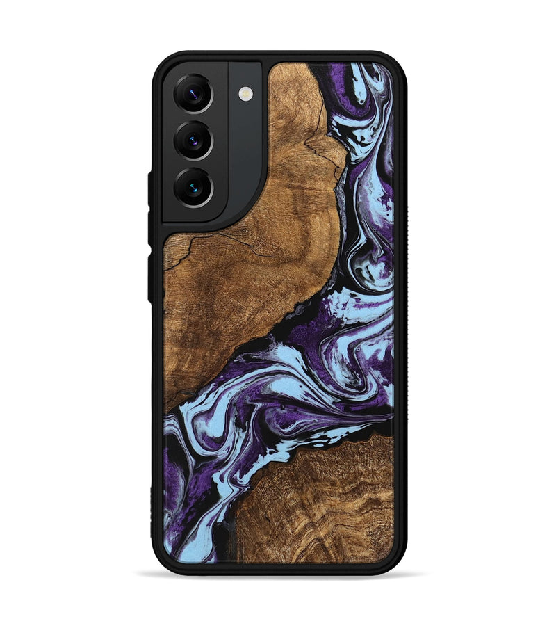 Galaxy S22 Plus Wood Phone Case - Kellen (Purple, 745851)