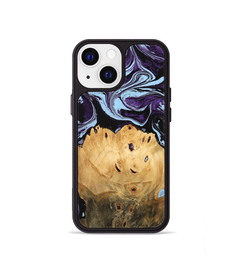 iPhone 13 mini Wood Phone Case - Camren (Purple, 745852)