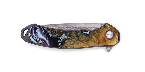 EDC Wood Pocket Knife - Ryann (Purple, 745853)