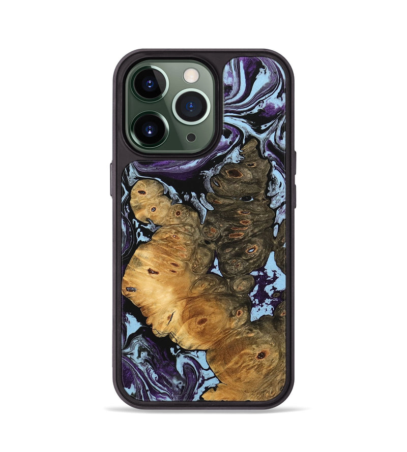 iPhone 13 Pro Wood Phone Case - Ryann (Purple, 745853)