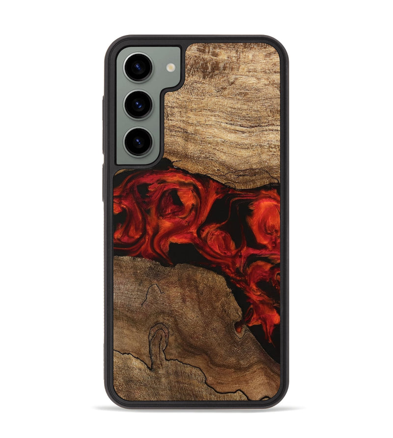 Galaxy S23 Plus Wood Phone Case - Marley (Red, 745856)