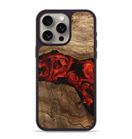 iPhone 15 Pro Max Wood Phone Case - Marley (Red, 745856)