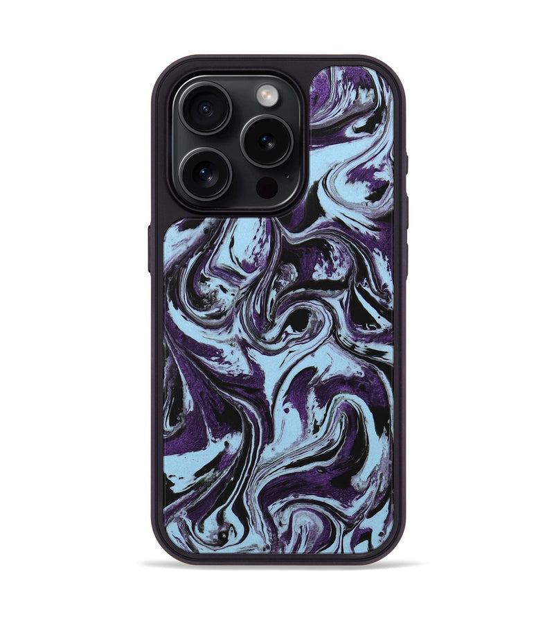 iPhone 15 Pro ResinArt Phone Case - Sevyn (Purple, 745859)