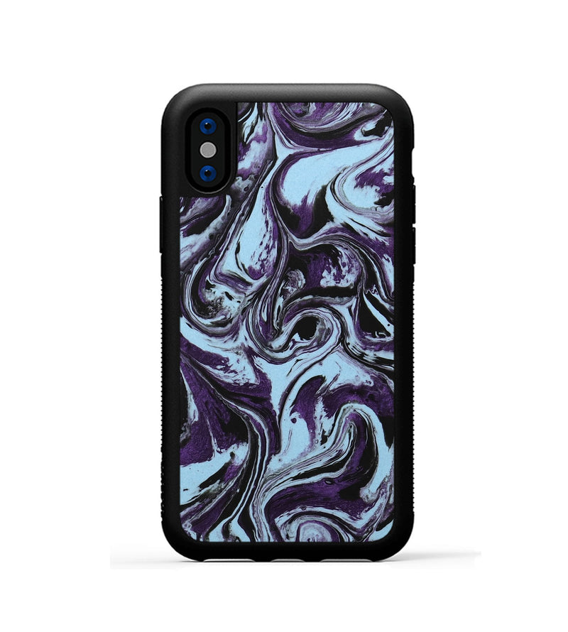 iPhone Xs ResinArt Phone Case - Sevyn (Purple, 745859)