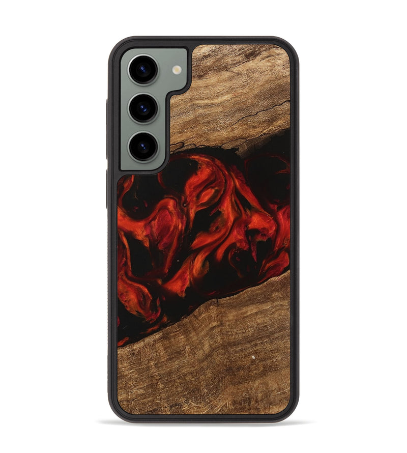 Galaxy S23 Plus Wood Phone Case - Leon (Red, 745863)