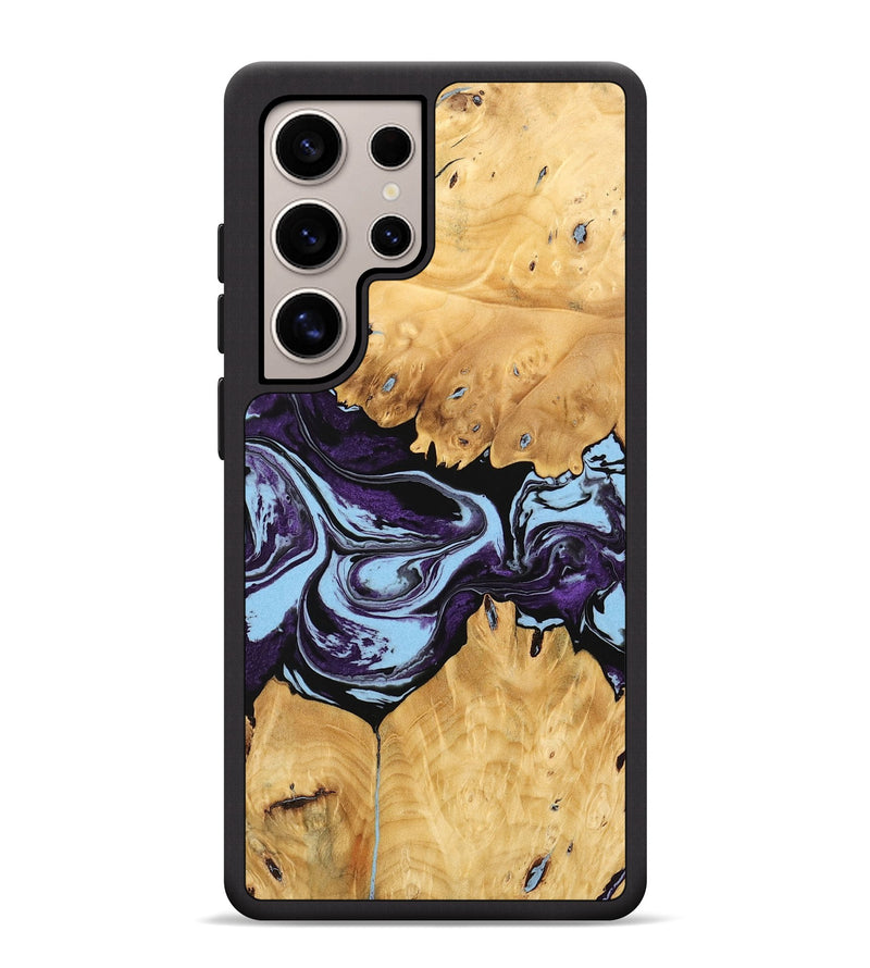 Galaxy S25 Ultra Wood Phone Case - Junius (Purple, 745864)