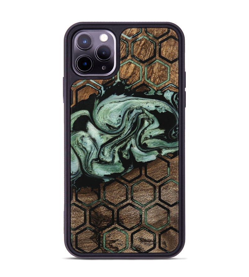 iPhone 11 Pro Max Wood Phone Case - Elza (Pattern, 745866)