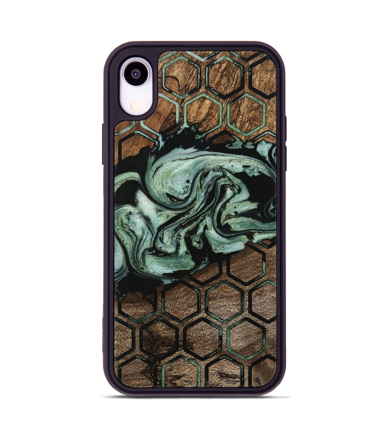 iPhone Xr Wood Phone Case - Elza (Pattern, 745866)