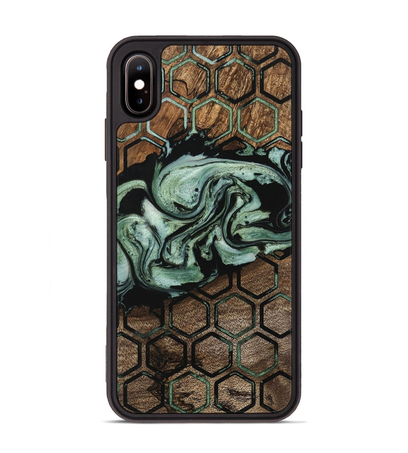 iPhone Xs Max Wood Phone Case - Elza (Pattern, 745866)