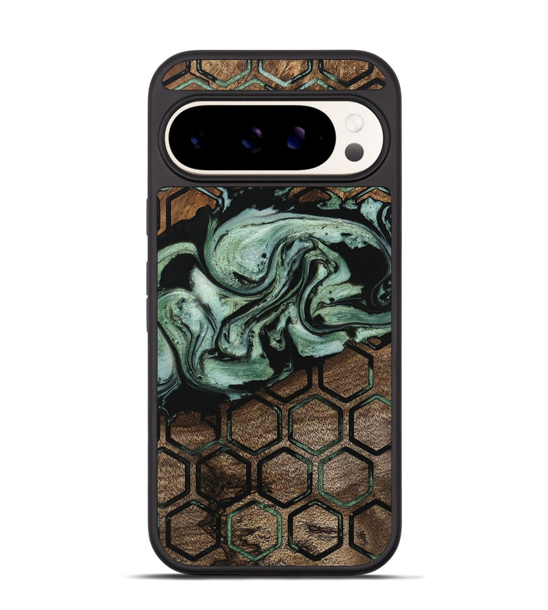 Pixel 9 Wood Phone Case - Elza (Pattern, 745866)