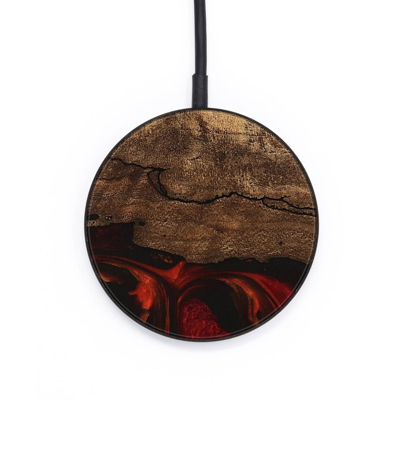 Circle Wood Wireless Charger - Legend (Red, 745868)