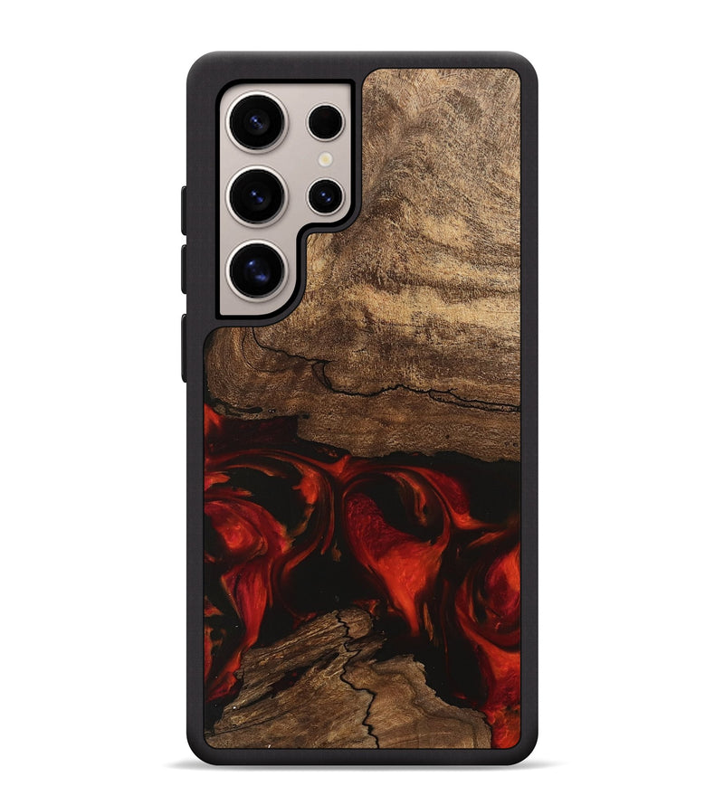 Galaxy S25 Ultra Wood Phone Case - Legend (Red, 745868)