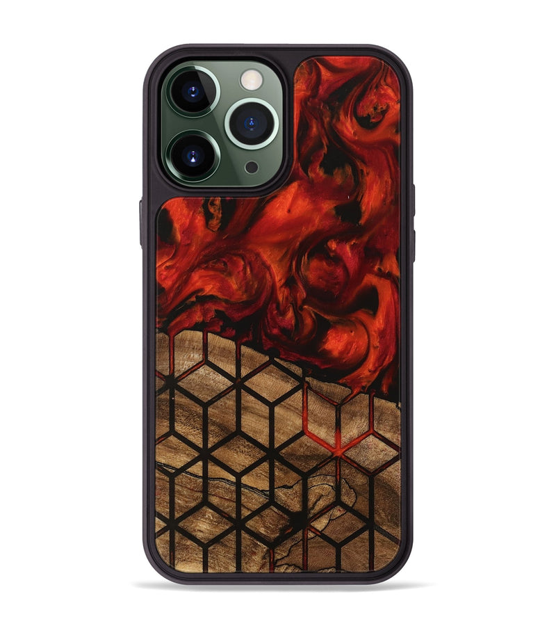 iPhone 13 Pro Max Wood Phone Case - Marcy (Pattern, 745869)