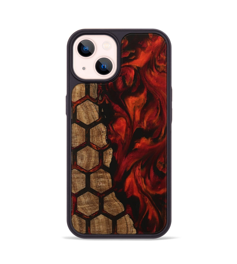 iPhone 14 Wood Phone Case - Odie (Pattern, 745870)