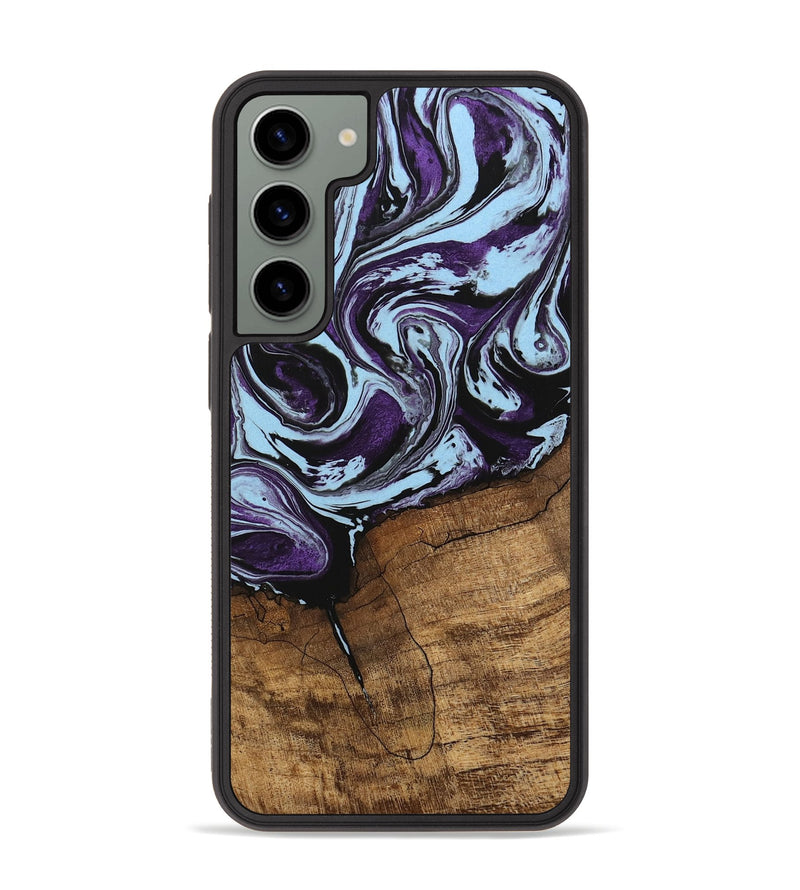 Galaxy S23 Plus Wood Phone Case - Qiana (Purple, 745872)