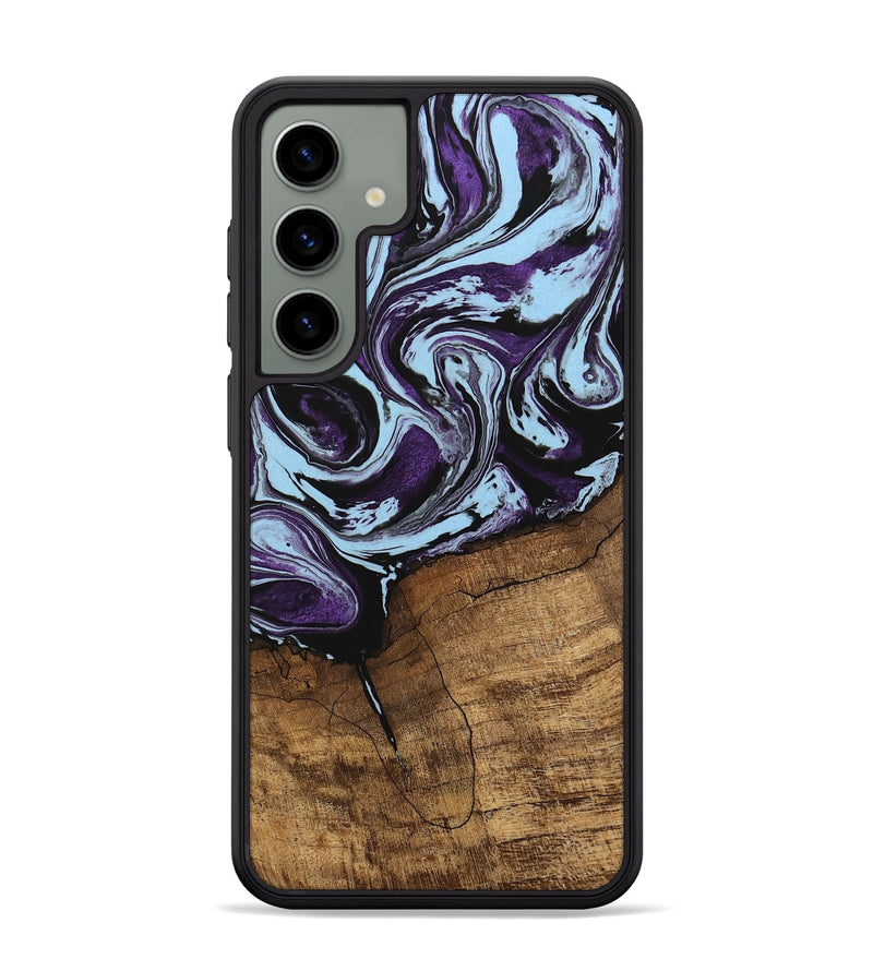 Galaxy S24 Plus Wood Phone Case - Qiana (Purple, 745872)