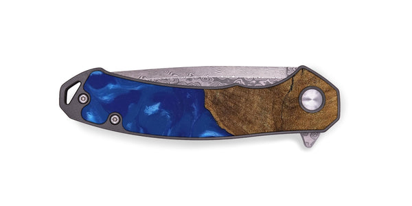 EDC Wood Pocket Knife - Susie (Blue, 745875)