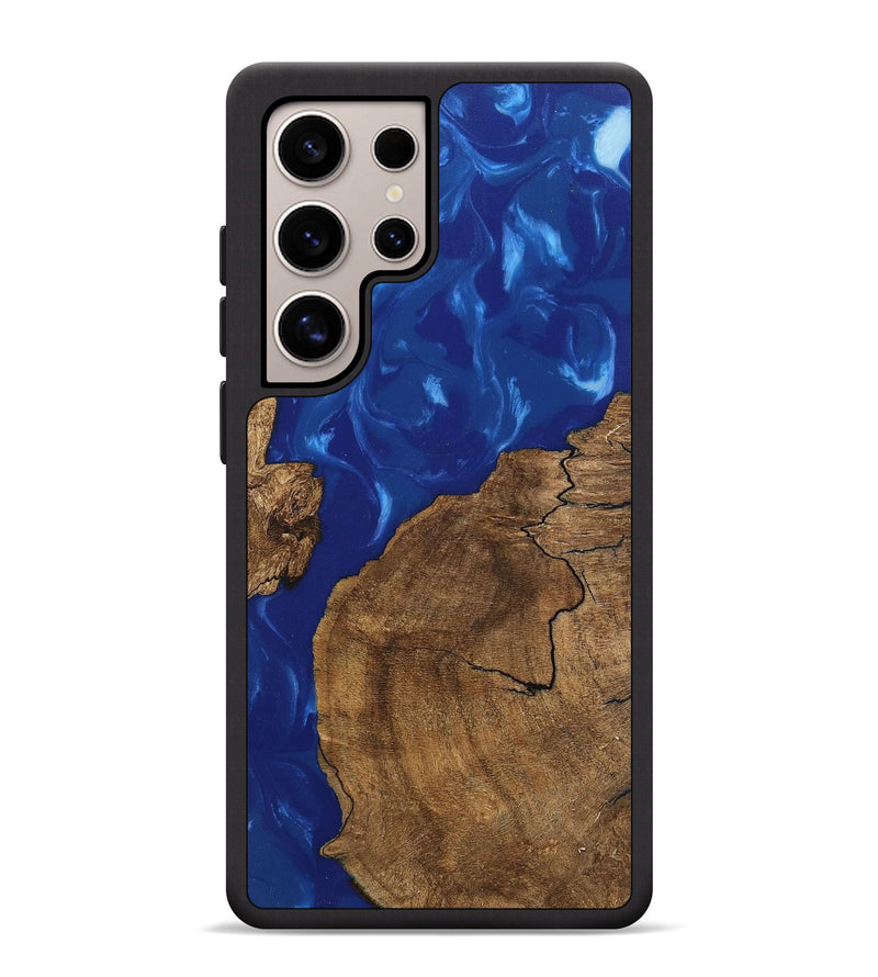 Galaxy S25 Ultra Wood Phone Case - Susie (Blue, 745875)