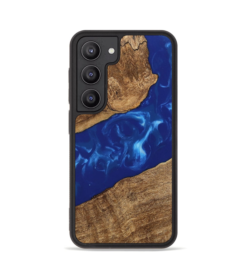 Galaxy S23 Wood Phone Case - Hollis (Blue, 745876)