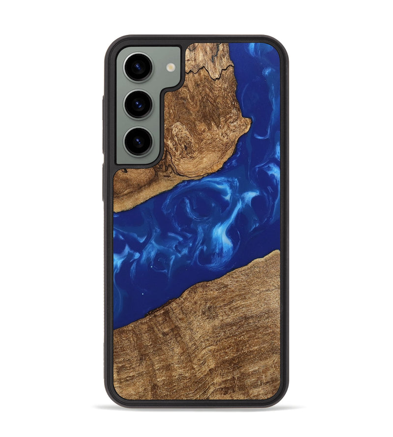 Galaxy S23 Plus Wood Phone Case - Hollis (Blue, 745876)