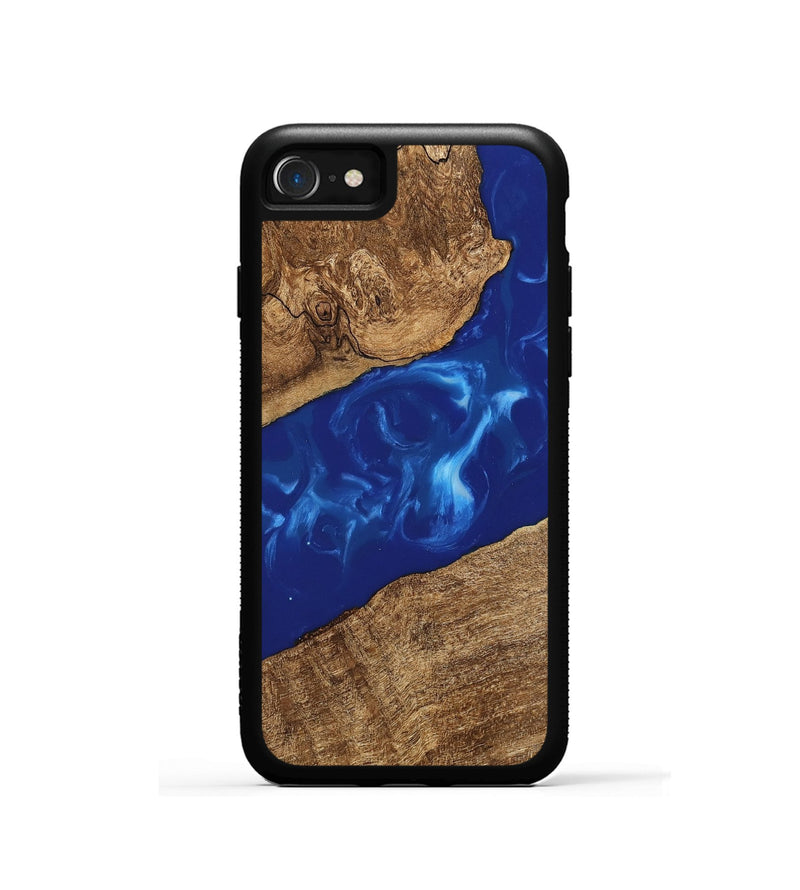 iPhone SE Wood Phone Case - Hollis (Blue, 745876)