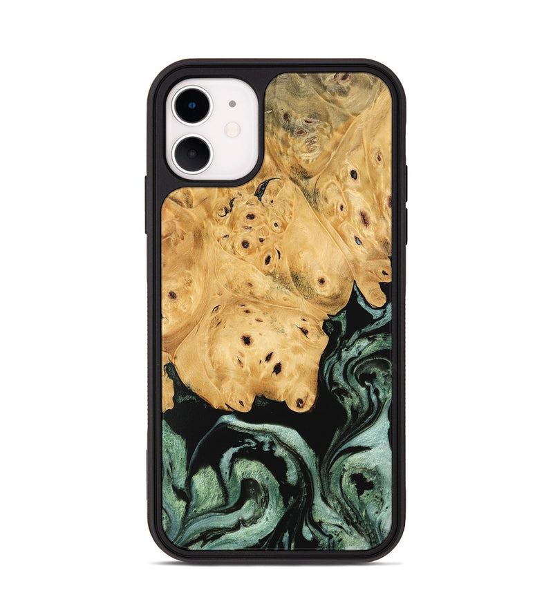 iPhone 11 Wood Phone Case - Chozen (Green, 745911)