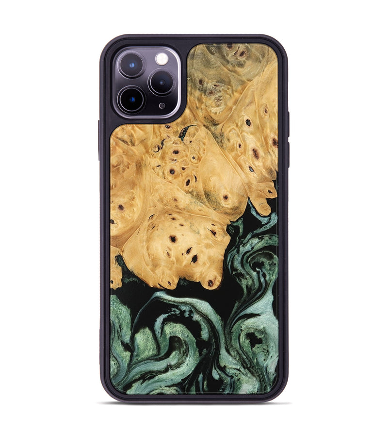 iPhone 11 Pro Max Wood Phone Case - Chozen (Green, 745911)