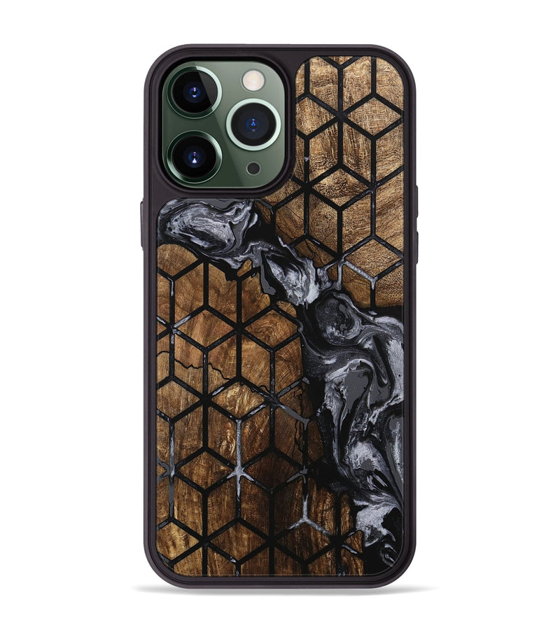 iPhone 13 Pro Max Wood Phone Case - Lester (Pattern, 745915)