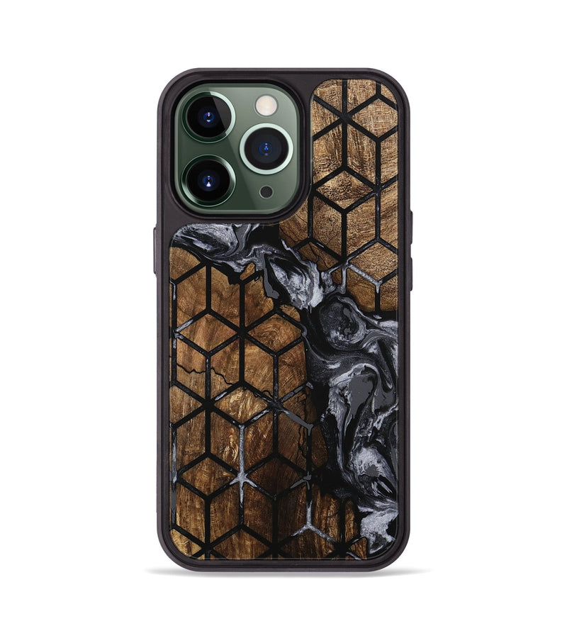 iPhone 13 Pro Wood Phone Case - Lester (Pattern, 745915)