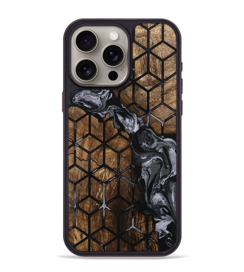 iPhone 15 Pro Max Wood Phone Case - Lester (Pattern, 745915)