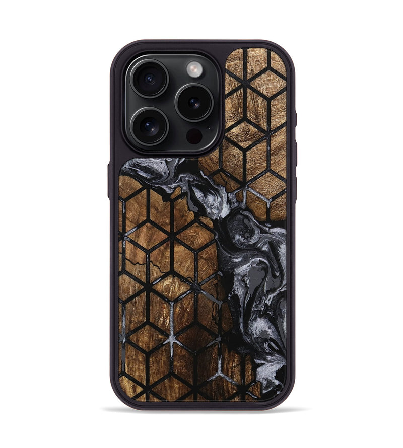 iPhone 15 Pro Wood Phone Case - Lester (Pattern, 745915)