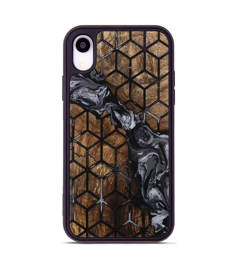 iPhone Xr Wood Phone Case - Lester (Pattern, 745915)