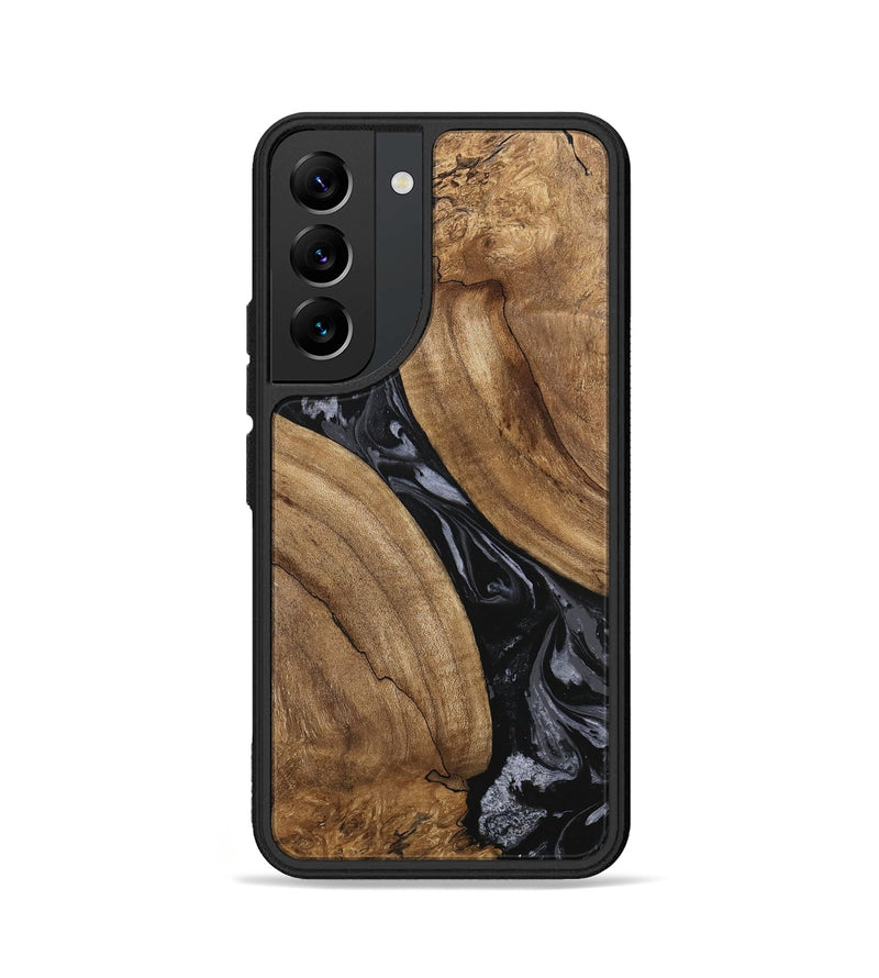 Galaxy S22 Wood Phone Case - Hyman (Black & White, 745919)