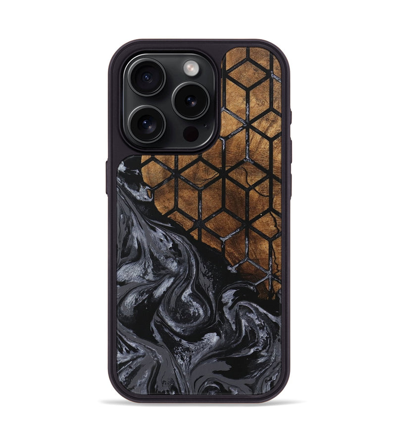 iPhone 15 Pro Wood Phone Case - Freddy (Pattern, 745920)