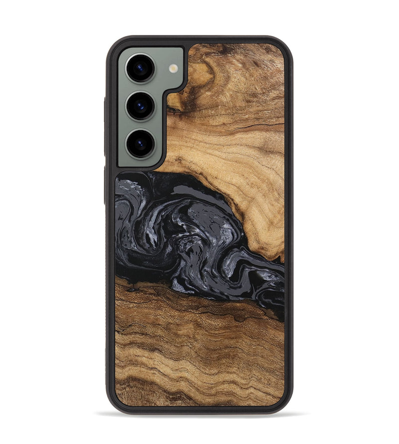 Galaxy S23 Plus Wood Phone Case - Corrie (Black & White, 745921)