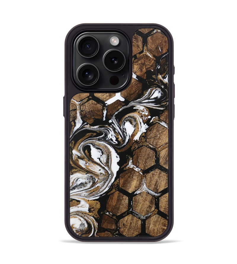 iPhone 15 Pro Wood Phone Case - Rolando (Pattern, 745923)