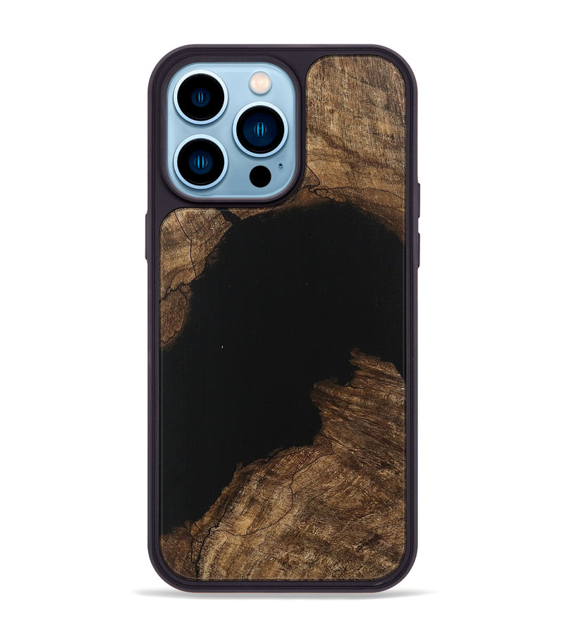 iPhone 14 Pro Max Wood Phone Case - Madonna (Wood Burl, 745924)