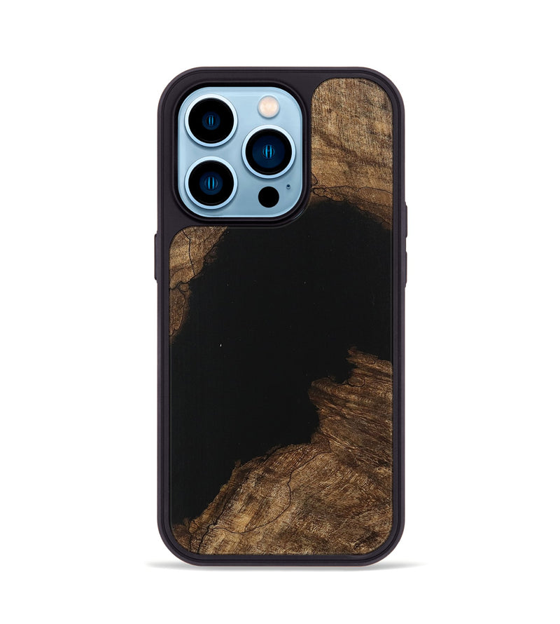 iPhone 14 Pro Wood Phone Case - Madonna (Wood Burl, 745924)