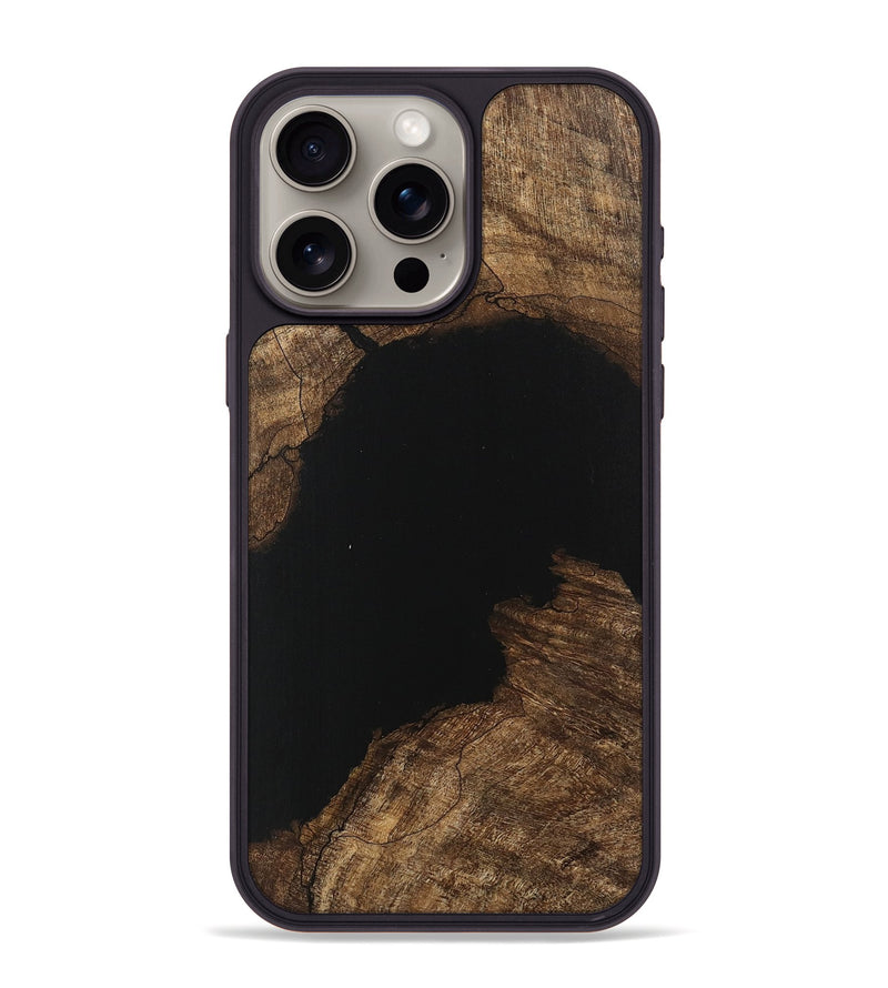 iPhone 15 Pro Max Wood Phone Case - Madonna (Wood Burl, 745924)