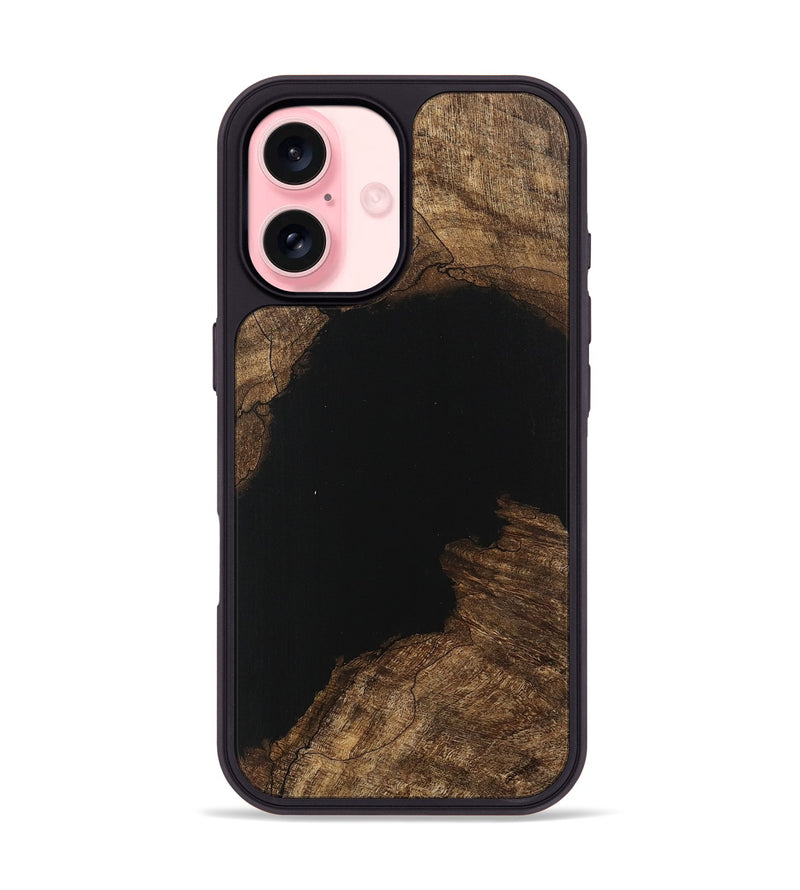 iPhone 16 Wood Phone Case - Madonna (Wood Burl, 745924)