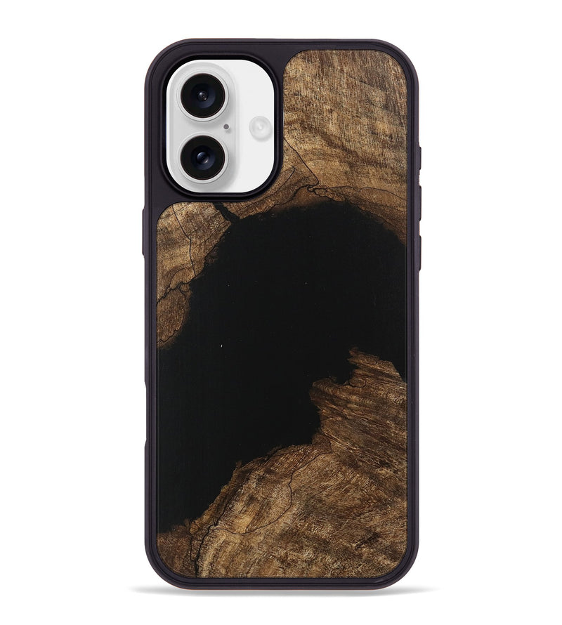 iPhone 16 Plus Wood Phone Case - Madonna (Wood Burl, 745924)