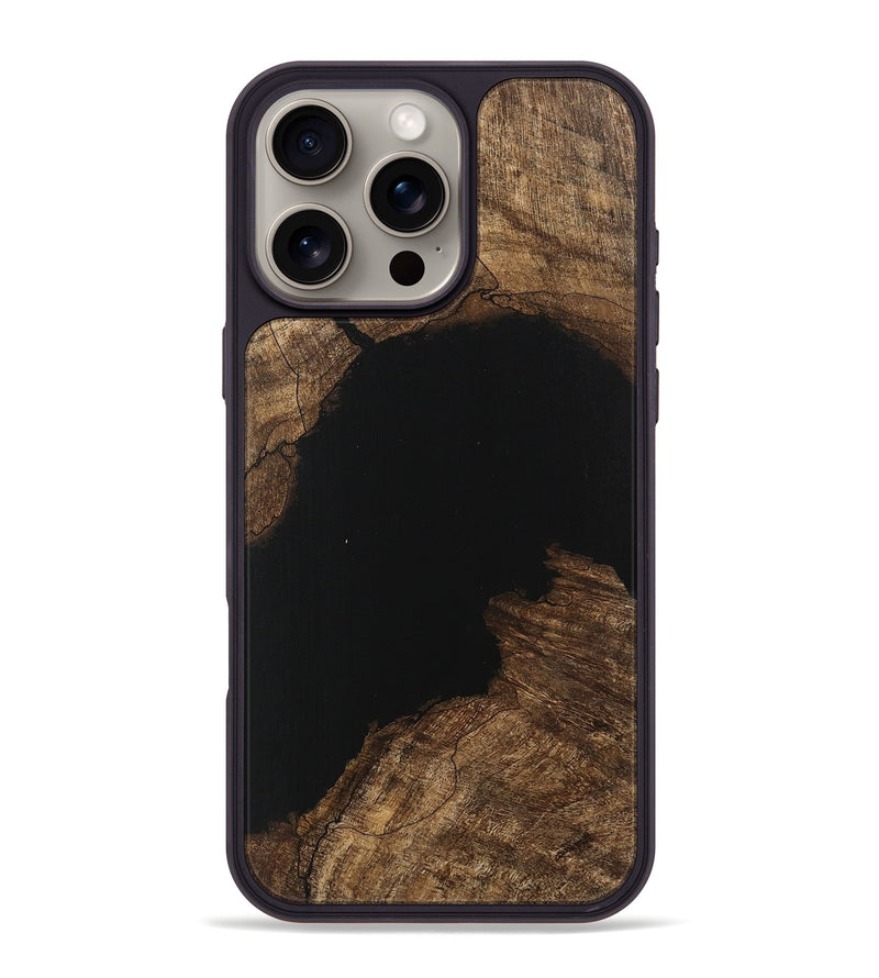 iPhone 16 Pro Max Wood Phone Case - Madonna (Wood Burl, 745924)