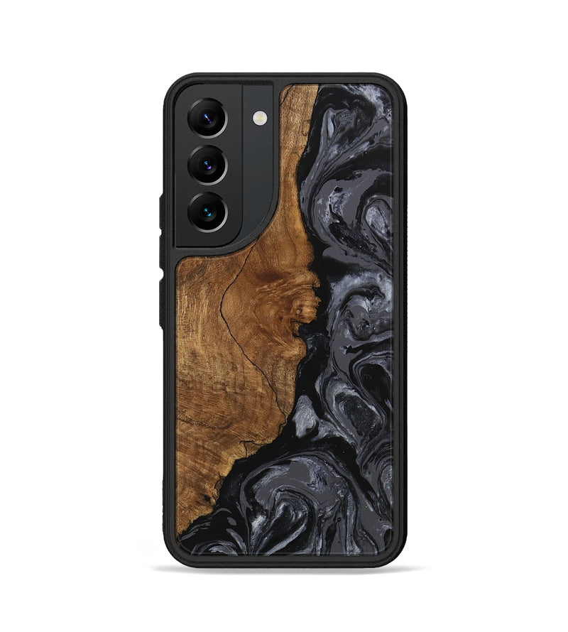 Galaxy S22 Wood Phone Case - Brett (Black & White, 745933)