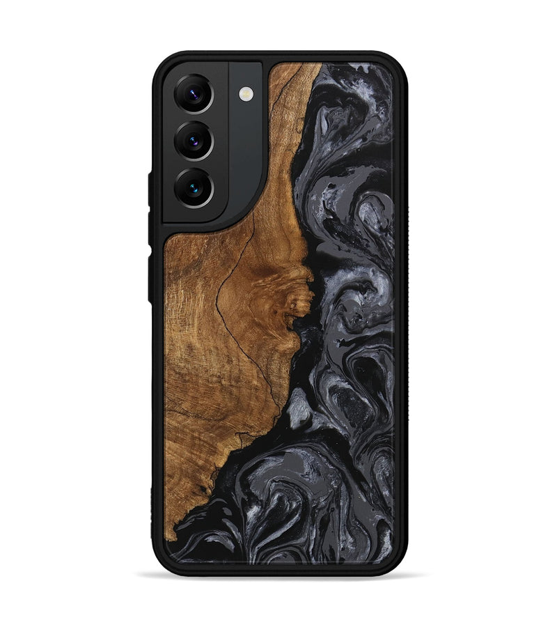 Galaxy S22 Plus Wood Phone Case - Brett (Black & White, 745933)