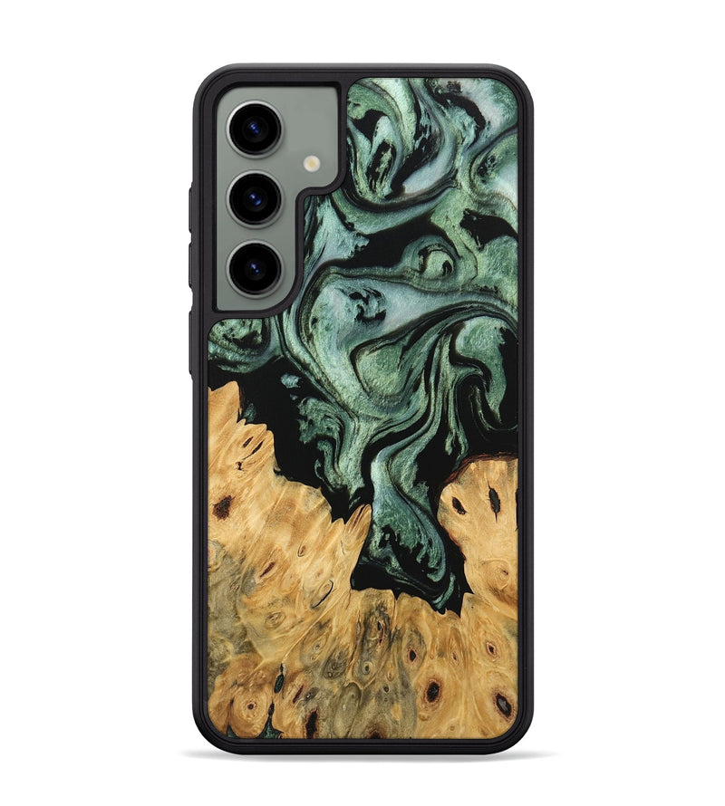 Galaxy S24 Plus Wood Phone Case - Krysta (Green, 745934)